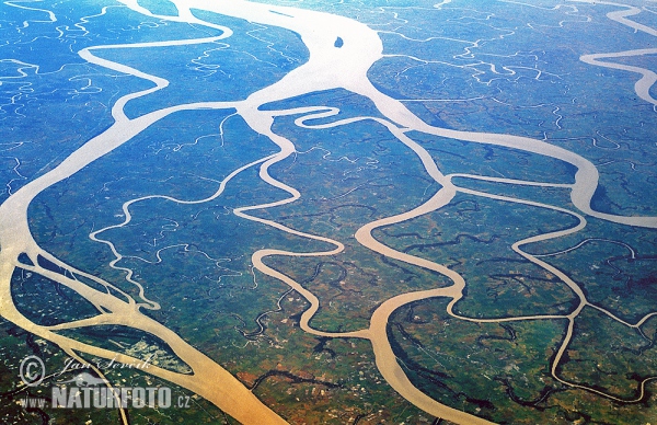 Delta of the Irrawaday River (Air)